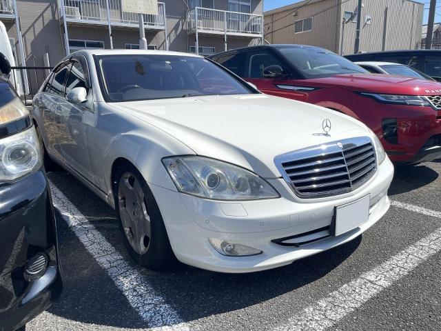 W221 ベンツ　エアサス交換　車高調整　長野市