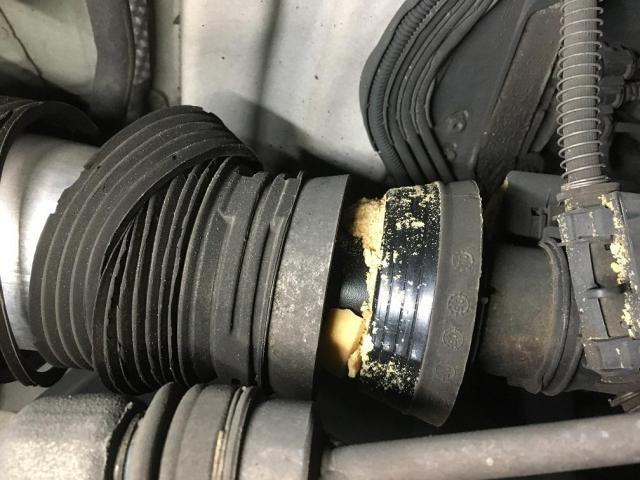 w221ベンツ エアサス交換 長野市