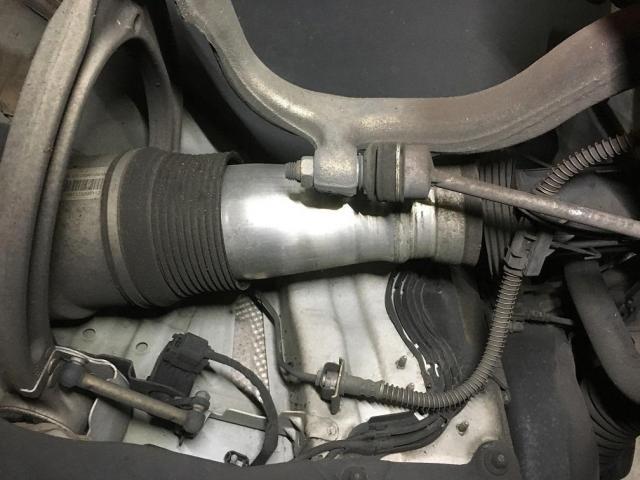 w221ベンツ エアサス交換 長野市