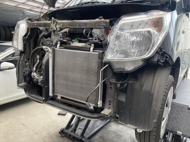 ワゴンR　バンパーカバー交換　持ち込み　MH34S　さいたま市