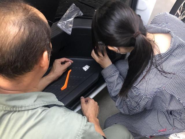 ハイエース　LEDライト　ルームライト交換　TRH200V　練馬区