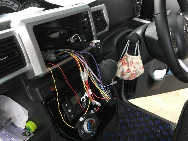 ウェイク　カーナビ　ETC　ドラレコ　ETCセットアップ　持ち込み取り付け　LA700S　加須市