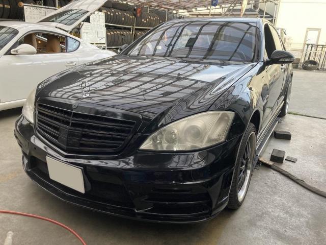 ベンツSクラス W221 右フロントエアサス修理 221071 足立区 車高が