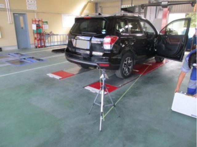 アイサイト装備バンパー交換事例(スバル・フォレスター)