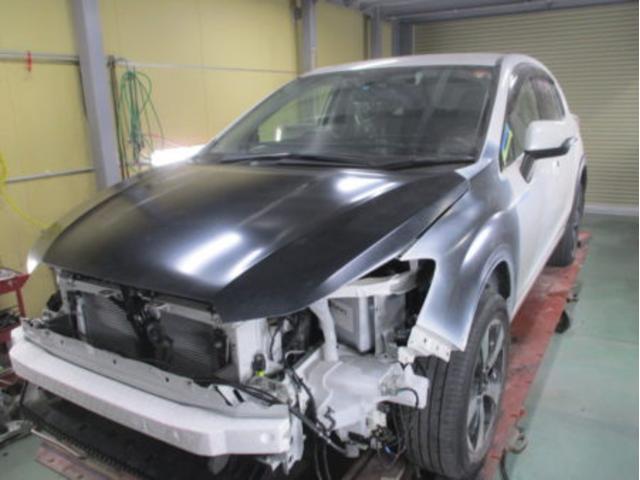 全損事故の鈑金塗装修理事例（スバル・XV）