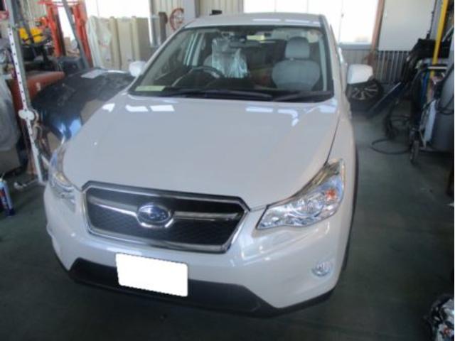 全損事故の鈑金塗装修理事例（スバル・XV）