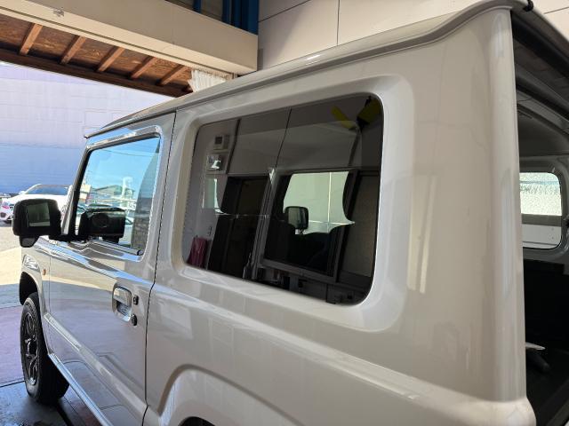 スズキ　ジムニー　カーフィルム　断熱スモーク　シルフィードSC7008 リア３面