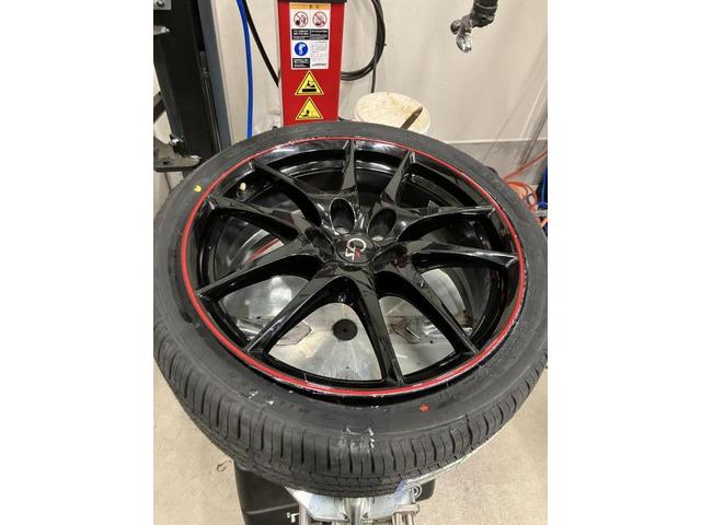 トヨタ マークX ホイール・タイヤ交換