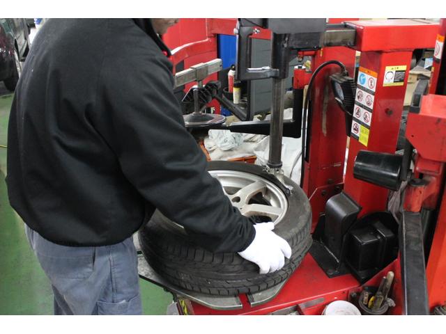 パーツの持ち込み取付も対応しております。