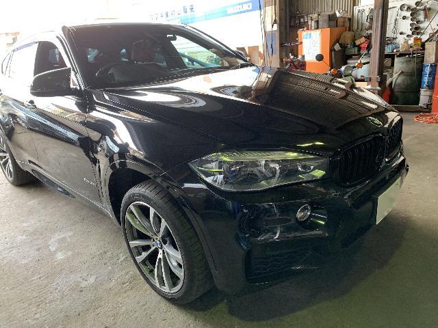 BMW X6 グリル変更交換