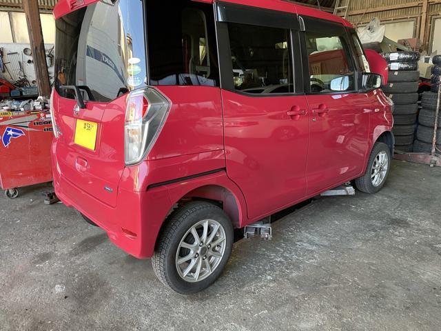 日産　デイズ　フロントバンパーカバー取替