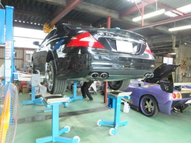 W219 CLS500 AMG 4輪アライメント調整☆