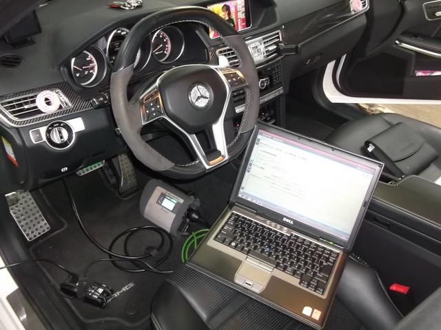 2014年式 メルセデスベンツ　AMG　E63　S　４マチック　車検　ブレーキローター研磨　川崎市宮前区　神奈川県　修理　故障　輸入車　外車　オイル交換