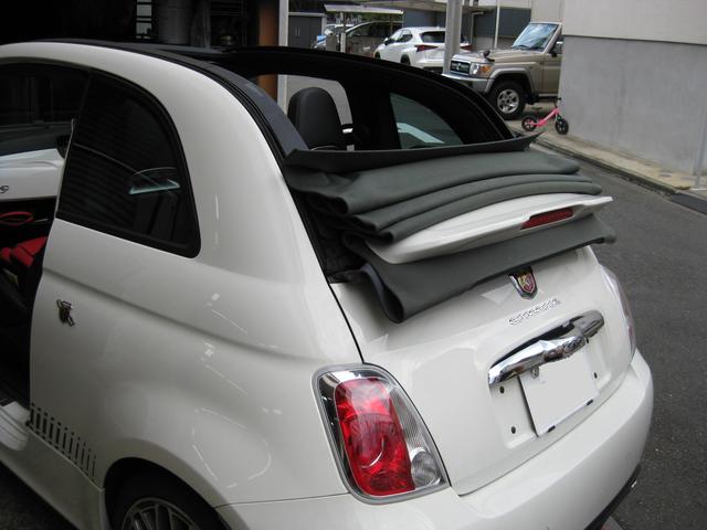 2012y 　FIAT　アバルト500Ｃ　ドラレコ　インダッシュナビ　持ち込み取り付け　川崎市宮前区　輸入車　外車　持ち込み　パーツ　