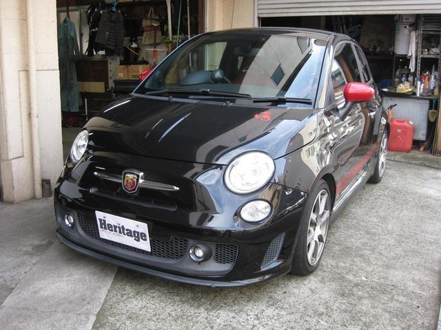 2009y FIAT アバルト500 エンジンマウント交換 川崎市宮前区 輸入車