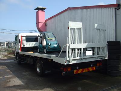 安心の積載車完備です！！