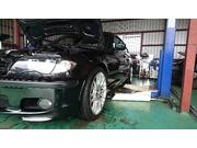 BMW E46 318i 車高調取り付け フロント編|グーネットピット BMW E46 318i 車高調取り付け フロント編|グーネットピット