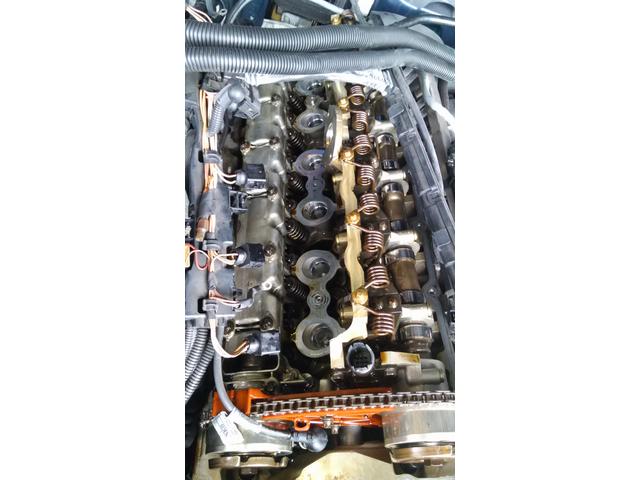 BMW　E61　530i　オイル漏れ修理