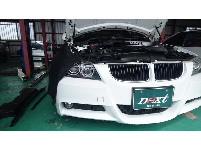 BMW　E90　320i　エンジンオイル漏れ修理