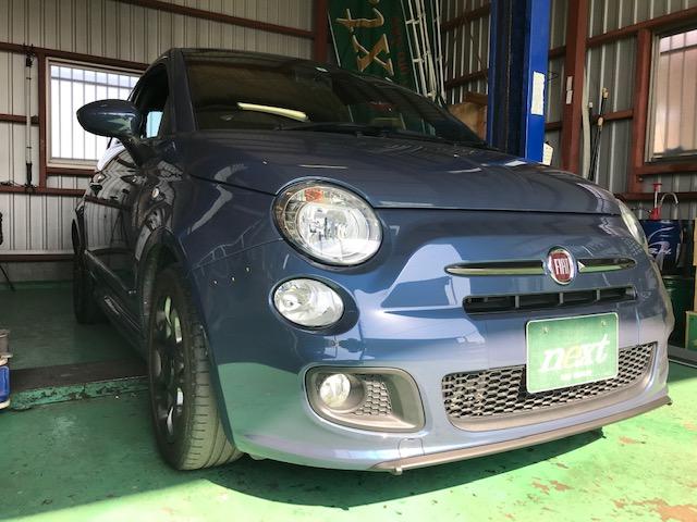 フィアット５００Ｓ　ツインエアー　ドアロック不良　ドアロックモーター交換　埼玉　春日部　輸入車　専門店　FIAT　fiat　ABA-31209