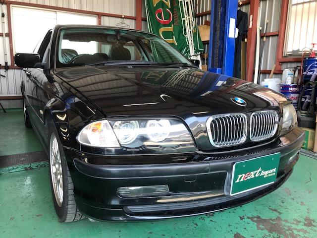 BMW　E46　325i　車検整備　P/Sオイル　ＡＴＦ　漏れ　修理　埼玉　春日部　輸入車　専門店　GH-AV25　256S