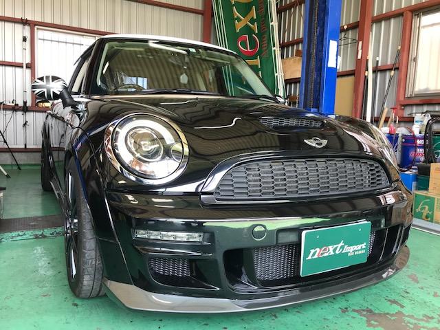 ＢＭＷ　ＭＩＮＩ　Ｒ５６　クーパーＳ　冷却水漏れ　修理　サーモハウジング　ウォーターパイプ　交換　ＬＬＣ　エア抜き　故障コード　リセット　埼玉　春日部　輸入車　専門店