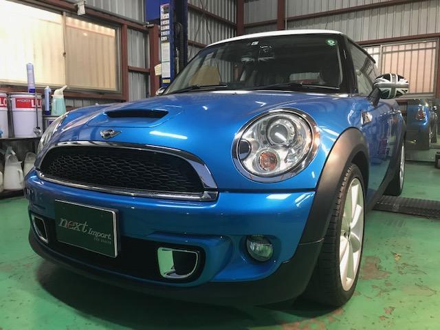 ＢＭＷ　ＭＩＮＩ　Ｒ５６　ミニクーパーＳ　エンジン不調修理　エンジンチェックランプ点灯　ハイプレッシャーポンプ　交換　埼玉　春日部　輸入車専門店　ＤＢＡーＳＶ１６　Ｎ１８Ｂ１６Ａ