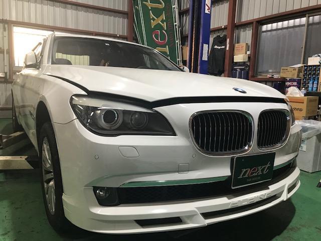 ＢＭＷ　７シリーズ　Ｆ０２　７５０Ｌｉ　右フロントドアロック不良修理　ドアロックアクチュエータ交換　埼玉　春日部　輸入車専門店　ＡＢＡーＫＢ４４　Ｎ６３Ｂ４４Ａ