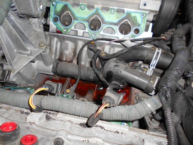 ローバー 75　車検整備　冷却水漏れ修理