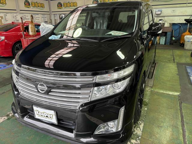 日産　エルグランド　ダイヤモンドキーパー　ボディコーティング