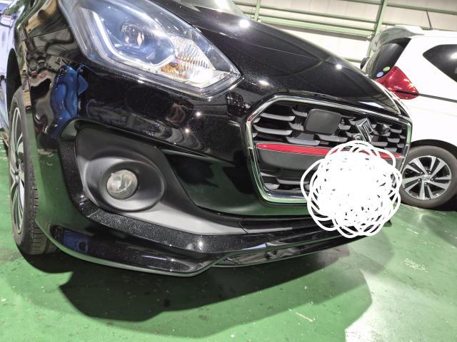 スズキ　スイフト　フロントバンパー交換
