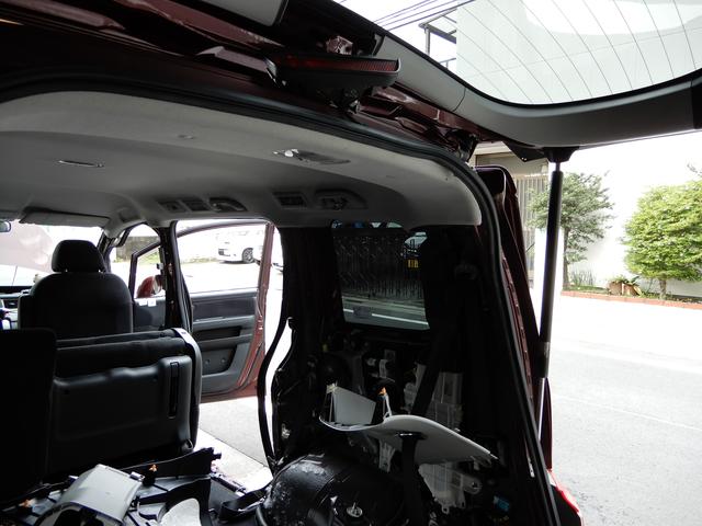 ステップワゴン　社外前後ドライブレコーダー取り付け