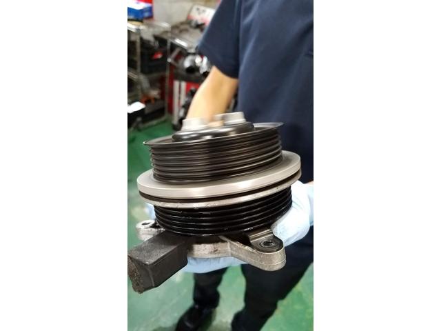 ワーゲン　シャラン　ウォータポンプ異音　交換