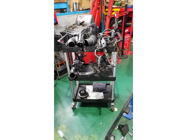 ワーゲン　シャラン　ウォータポンプ異音　交換