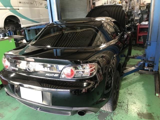 マツダ RX-８（SE3P）パージソレノイドバルブ交換　国産車・輸入車対応・車検・整備・見積もりもお任せ下さい！八王子/日野/多摩地区/相模原/他地域のお客様も大歓迎です！