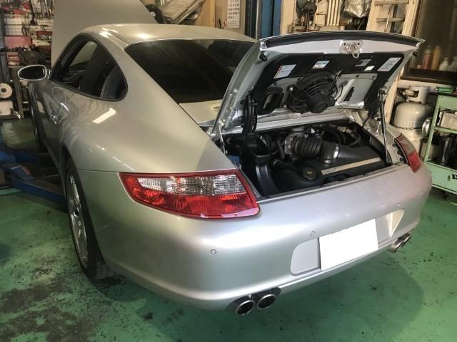 ポルシェ911（997/987）エアコンスイッチパネルレバーがベッタベタ！国産車・輸入車対応・車検・整備・見積もりもお任せ下さい！八王子/日野/多摩地区/相模原/他地域のお客様も大歓迎です！