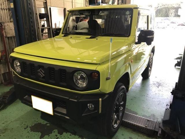 ジムニーシエラ（JB74）後付けコーナーセンサー取付 国産車・輸入車対応・車検・整備・見積もりもお任せ下さい！八王子/日野/多摩地区/相模原/他地域のお客様も大歓迎です！