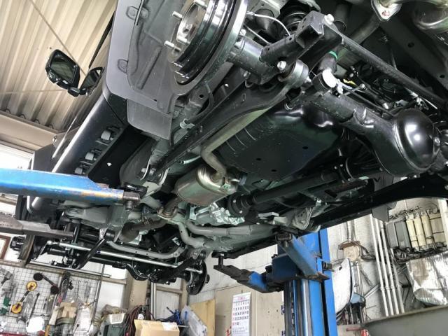 スズキ　ジムニーシエラ（JB74）1インチリフトアップコイルキットへの交換　国産車・輸入車対応・車検・整備・見積もりもお任せ下さい！八王子/日野/多摩地区/相模原/他地域のお客様も大歓迎です！
