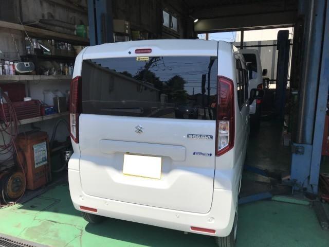 スズキ　スペーシア（MK94S）　新車1ヶ月無料点検のご依頼　【国産車・輸入車対応・車検・整備・見積もりもお任せ下さい！八王子/日野/多摩地区/相模原/他地域のお客様も大歓迎です！】