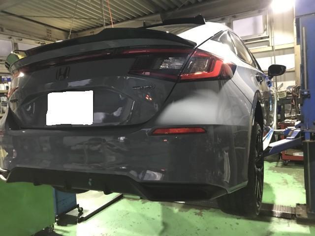 ホンダ　シビック（FL4）　Spoon　ローダウンスプリング交換　サスペンション・足回りパーツ取付　【国産車・輸入車対応・車検・整備・見積もりもお任せ下さい！八王子/日野/多摩地区/相模原/他地域のお客様も大歓迎です！】