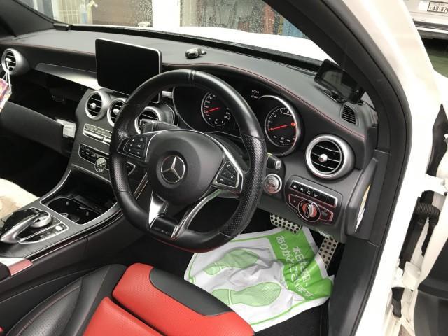 メルセデスＡＭＧ　Ｃクラス（W205）　法定点検のご依頼でご入庫　【国産車・輸入車対応・車検・整備・見積もりもお任せ下さい！八王子/日野/多摩地区/相模原/他地域のお客様も大歓迎です！】