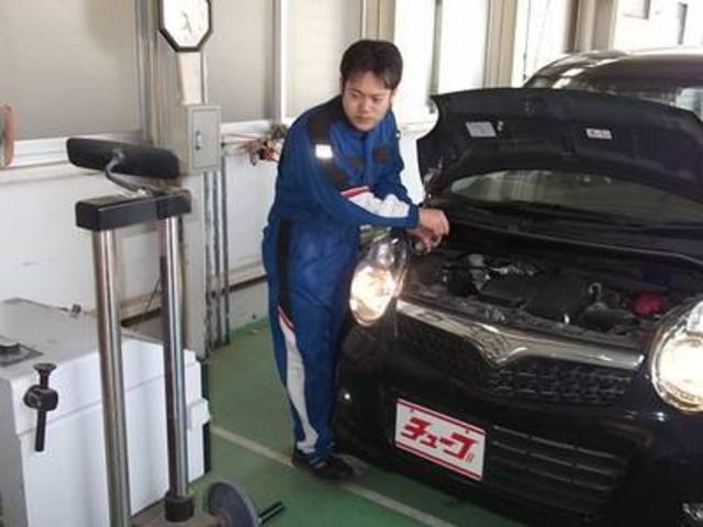 指定整備工場完備。土曜、日曜、祝祭日、車検可能です。