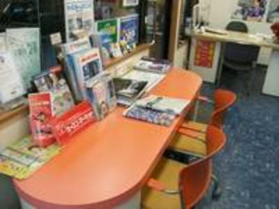 待合スペースを設けてございます。