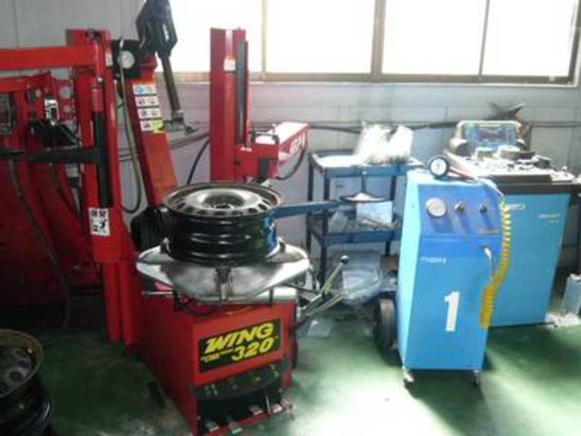 ２０インチタイヤ交換可能なタイヤチェンジャー！