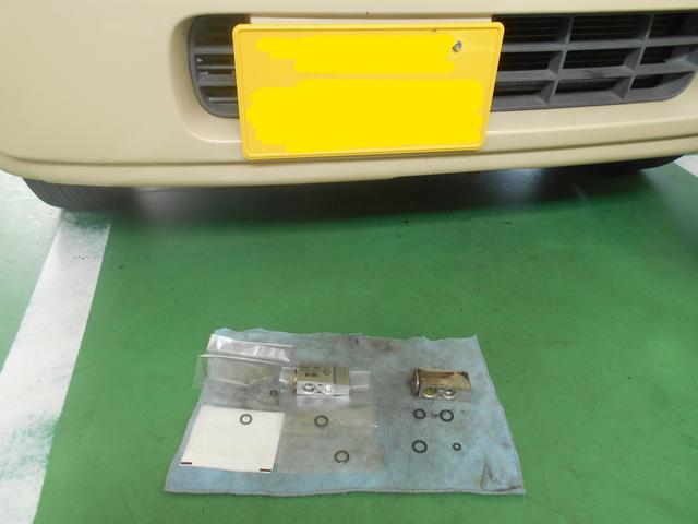 ラパンHE21S、エアコン修理