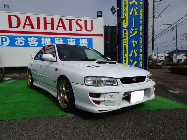 インプレッサ　GC8　シート洗浄