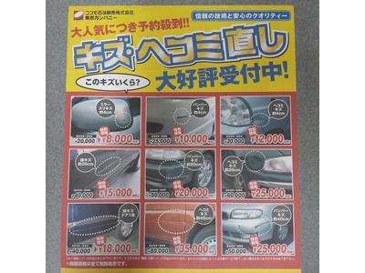 コスモキズ・ヘコミ直し