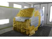 空気中のほこりやチリをシャットアウトする最新塗装ブース（ＡＮＤＥＸ　ＣＡＢ－ＦＯＲＴＹ）を完備！