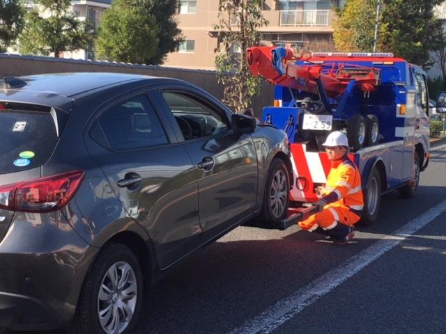 レッカー車完備！お客様のピンチにも駆けつけます