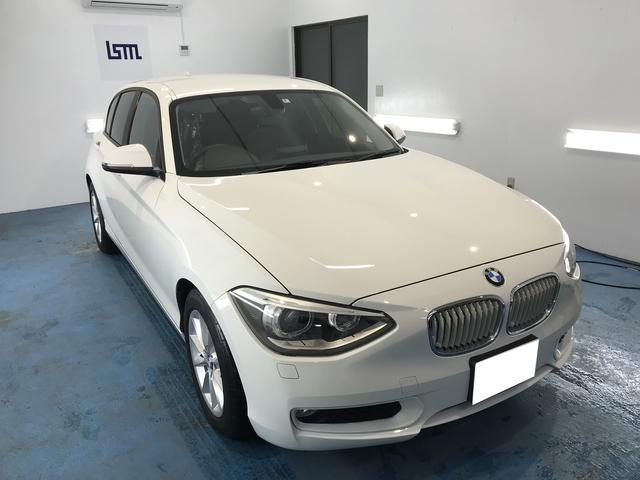 BMW 116 style　ボディコーティング　セラミックコーティング　オススメ　千葉県千葉市花見川区、稲毛区、中央区、若葉区、美浜区、緑区・船橋市・八千代市・習志野市・市原市・市川市・浦安市・鎌ヶ谷市・松戸市・流山市・柏市・関東 